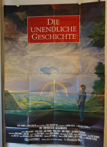 The neverending Story original release german four panel movie poster